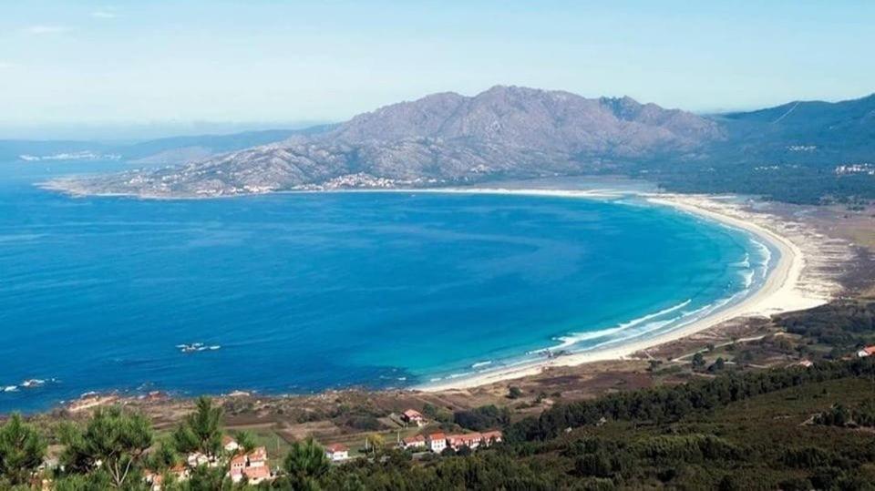 La Casita Alere En Playa Carnota Con Patio Y Barbacoa Βίλα Εξωτερικό φωτογραφία